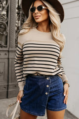 Bluing Asymmetric Wrapped Buttoned High Waist Denim Shorts Denim Shorts JT's Designer Fashion