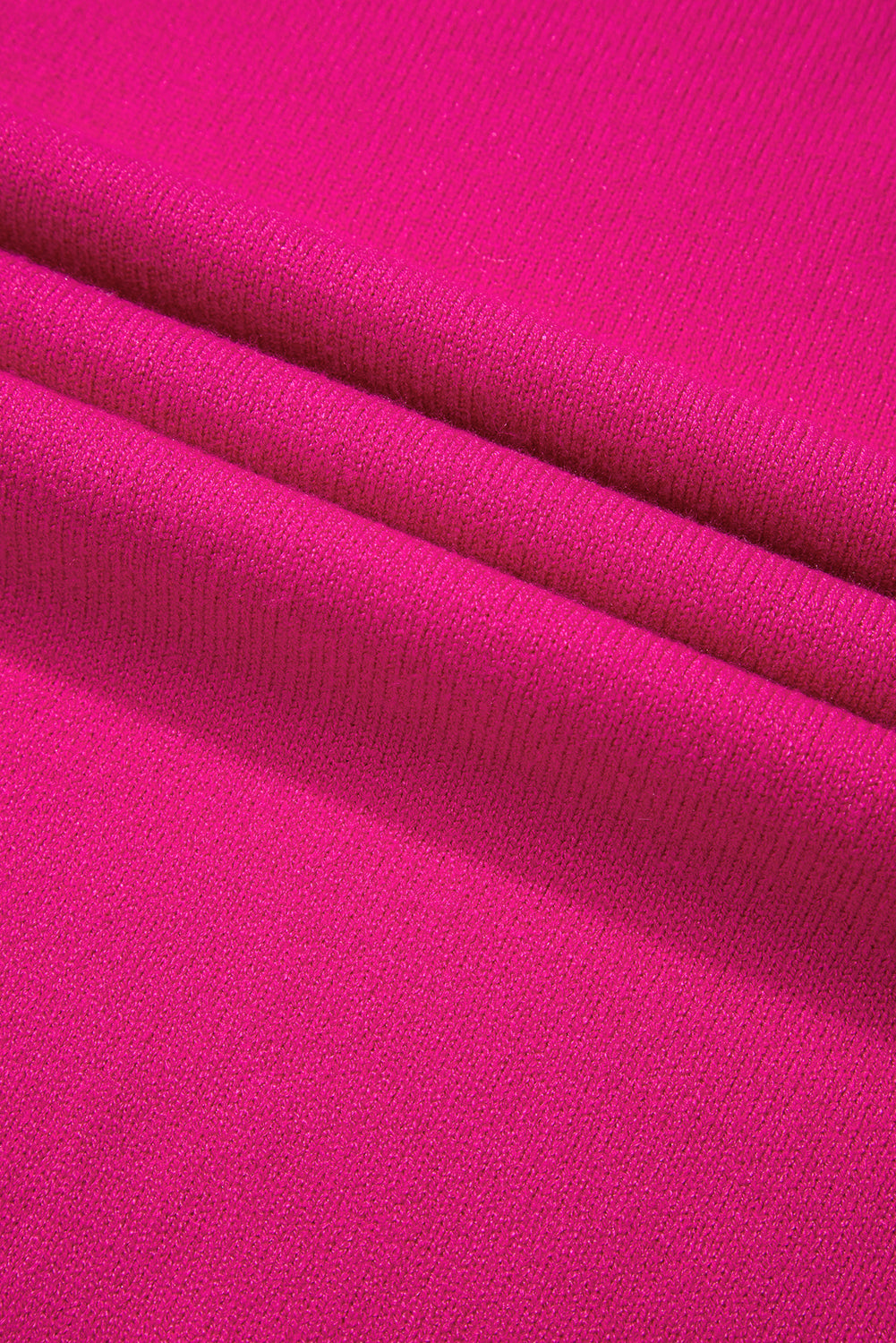 Strawberry Pink Pearled Decor Raglan Sleeve Plus Size Sweater Plus Size Sweaters & Cardigans JT's Designer Fashion