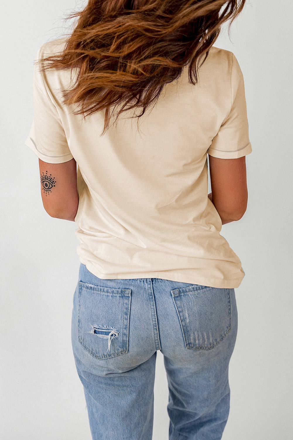 Khaki DO NOT BE LIKE THE REST OF THEM Darling Graphic Tee Graphic Tees JT's Designer Fashion