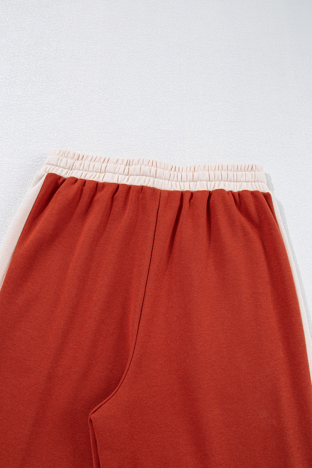 Flamingo Color Block Drawstring High Waist Wide Leg Pants Pants & Culotte JT's Designer Fashion