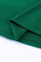 Green Lace Crochet V Neck Long Sleeve Top Long Sleeve Tops JT's Designer Fashion