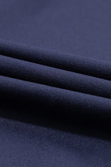 Navy Blue Drawstring Waist Pocketed Joggers Pants & Culotte JT's Designer Fashion