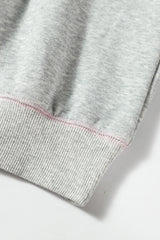 Light Grey COUNTRY CLUB PICKLEBALL Graphic Exposed Stitching Casual Sweatshirt Sweatshirts & Hoodies JT's Designer Fashion