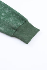 Green Vintage Washed Flap Pocket Button Shacket Jackets JT's Designer Fashion