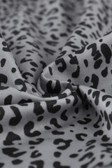 Gray Breezy Leopard Joggers Pants & Culotte JT's Designer Fashion