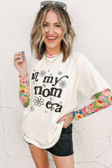 Jet Stream In My mom Era Graphic Loose Casual Tee Graphic Tees JT's Designer Fashion