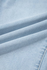 Beau Blue Mid Rise Ankle-Length Distressed Skinny Jeans Jeans JT's Designer Fashion