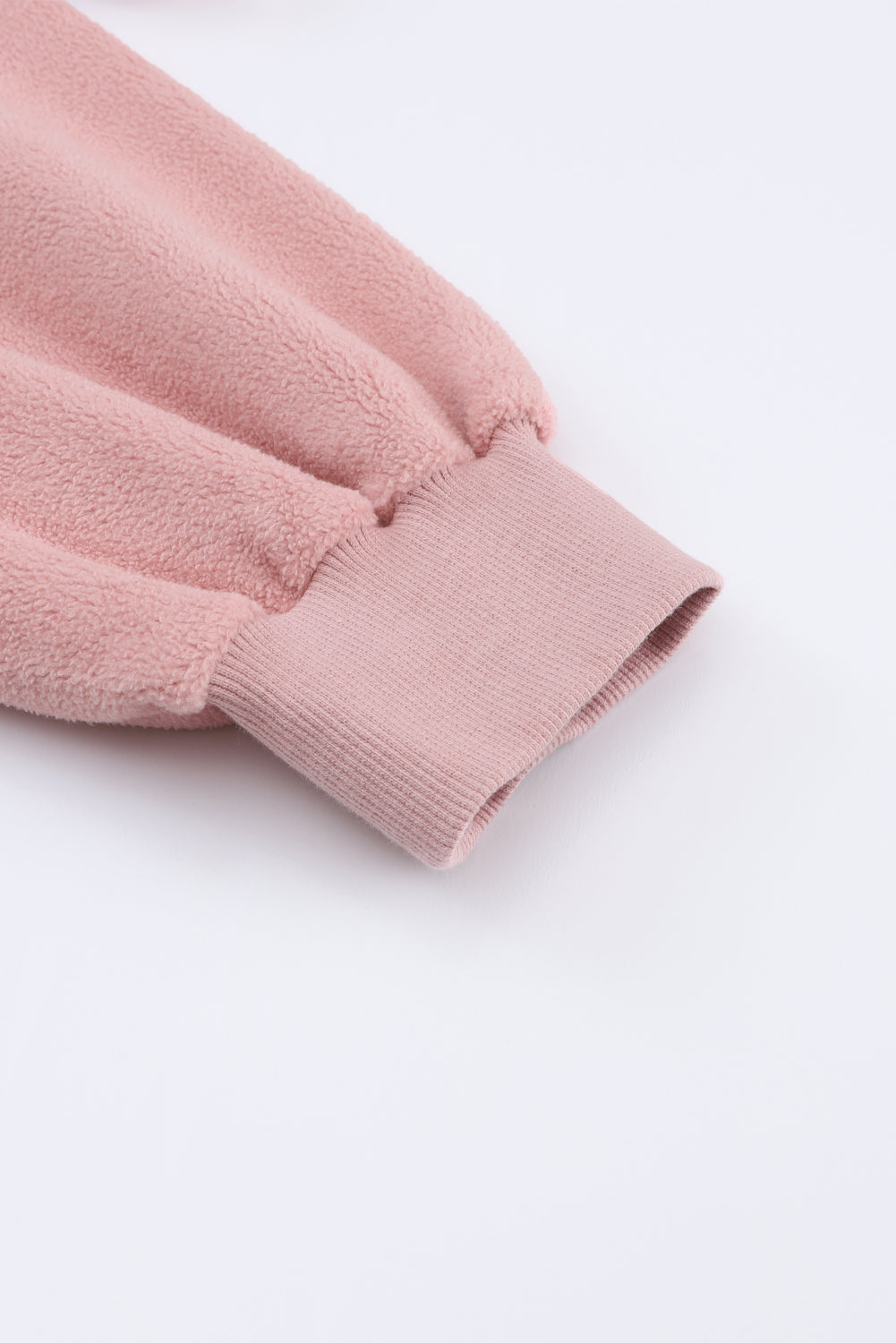 Pink Flap Pocket Drawstring Hood Zip Up Jacket Jackets JT's Designer Fashion