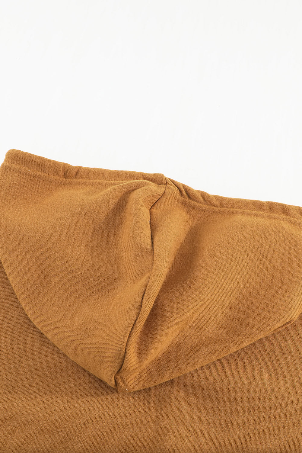 Brown Zip-Up Pocket Drawstring Hoodie Jacket Jackets JT's Designer Fashion