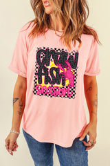 Pink Crawfish Season Graphic Casual Tee Graphic Tees JT's Designer Fashion