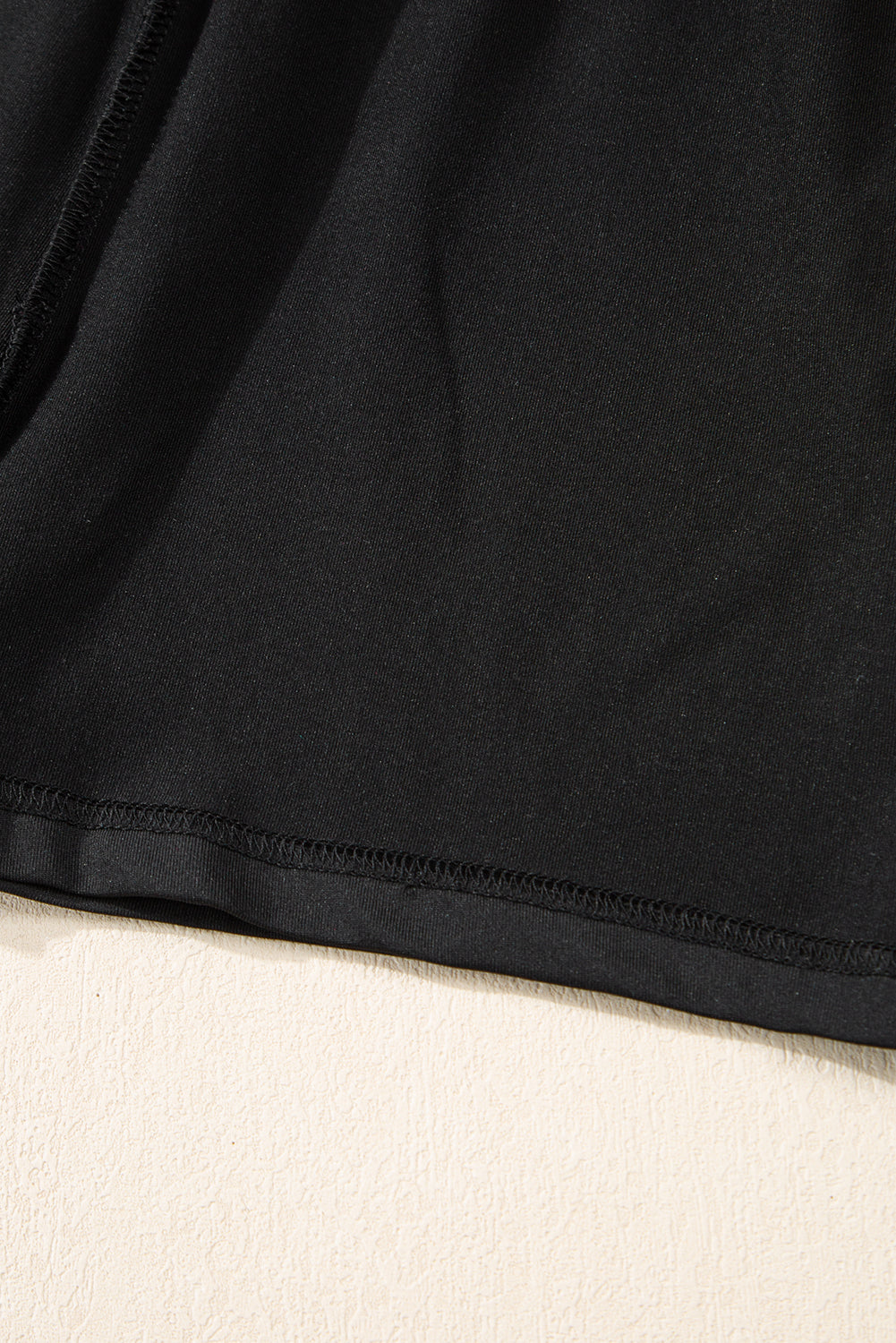 Black Tiered Fringe Trimmed Mini Skirt Skirts & Petticoat JT's Designer Fashion