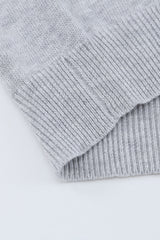 Gray Striped Colorblock Sweater Sweaters & Cardigans JT's Designer Fashion