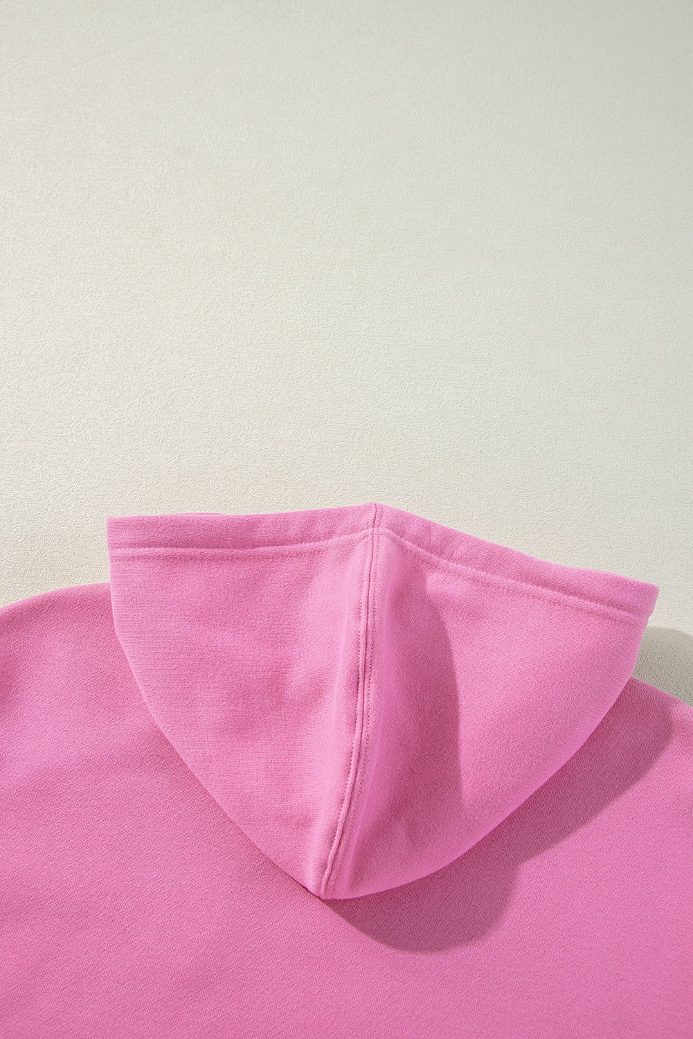 Bonbon Solid Color Fleece Lined Drawstring Hoodie with Pocket Sweatshirts & Hoodies JT's Designer Fashion