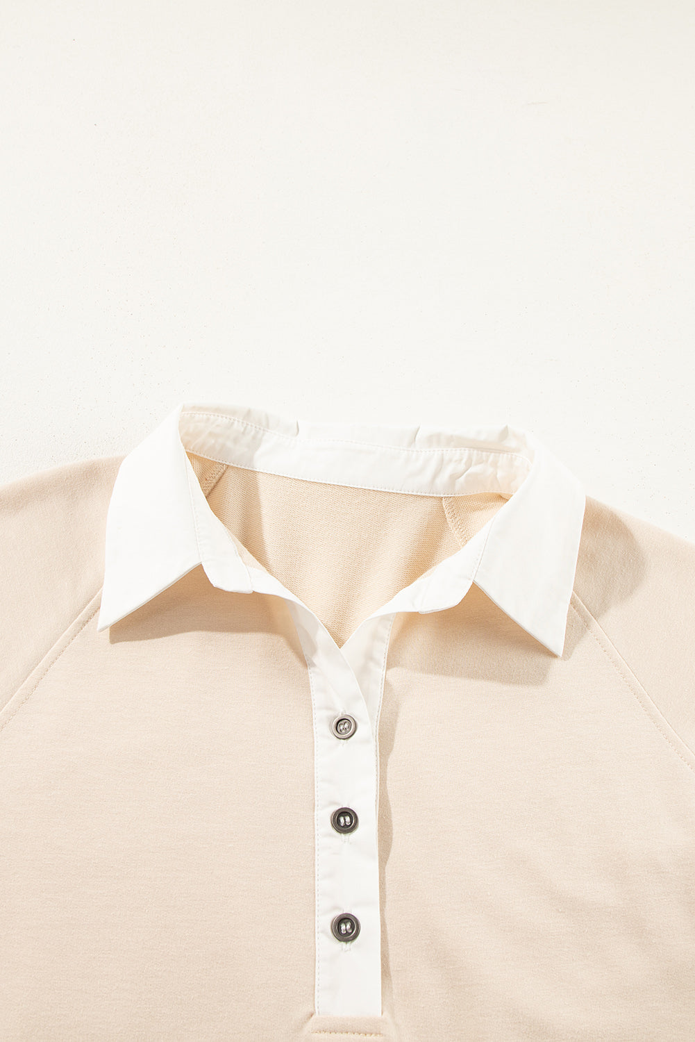 Jet Stream Shirt Collar Buttoned Patchwork Short Sleeve Mini Dress Mini Dresses JT's Designer Fashion