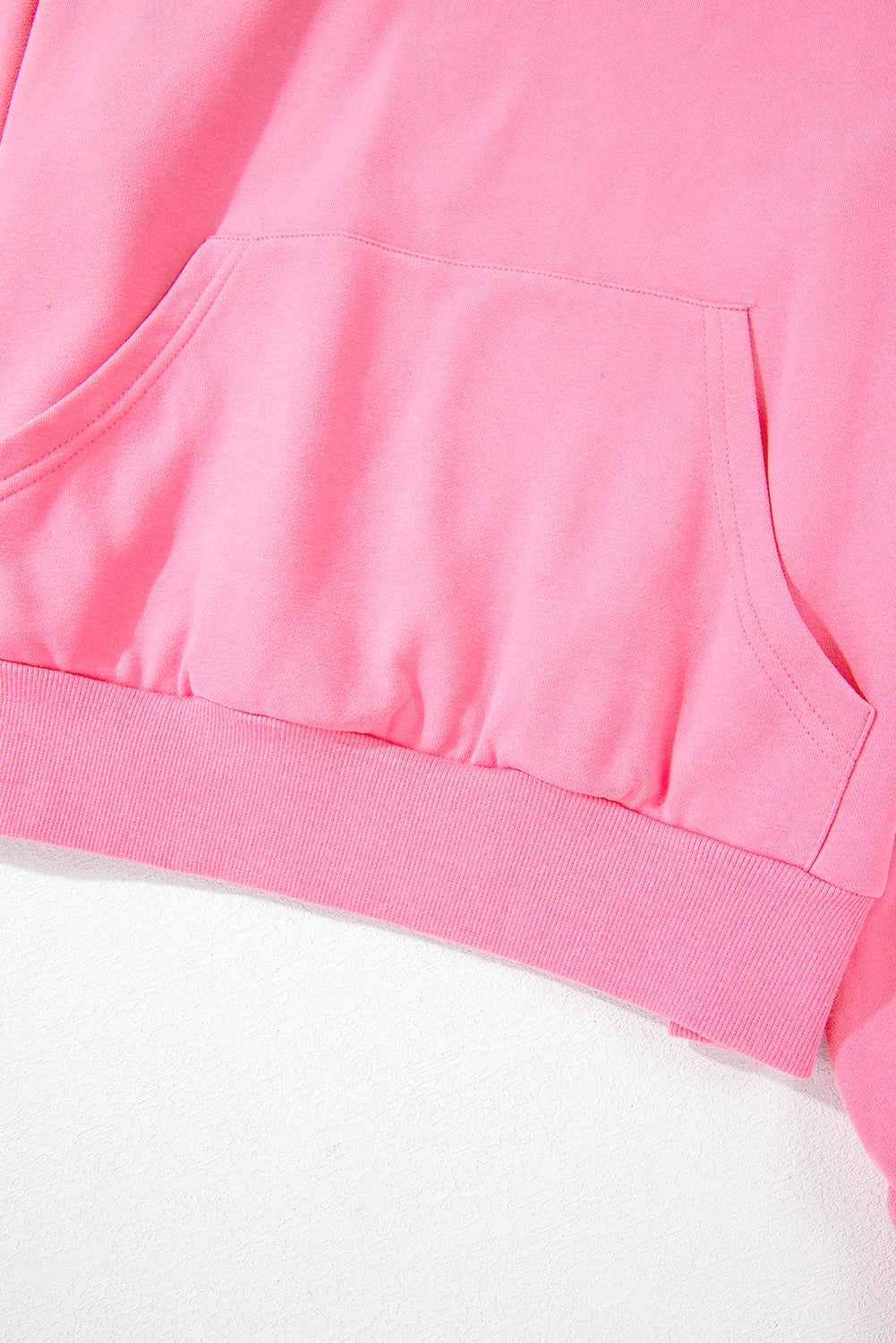 Bonbon Zip-up Stand Neck Kangaroo Pocket Sweatshirt Sweatshirts & Hoodies JT's Designer Fashion