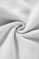 Light Grey Solid Color Fleece Lined Drawstring Waist Joggers Pants & Culotte JT's Designer Fashion