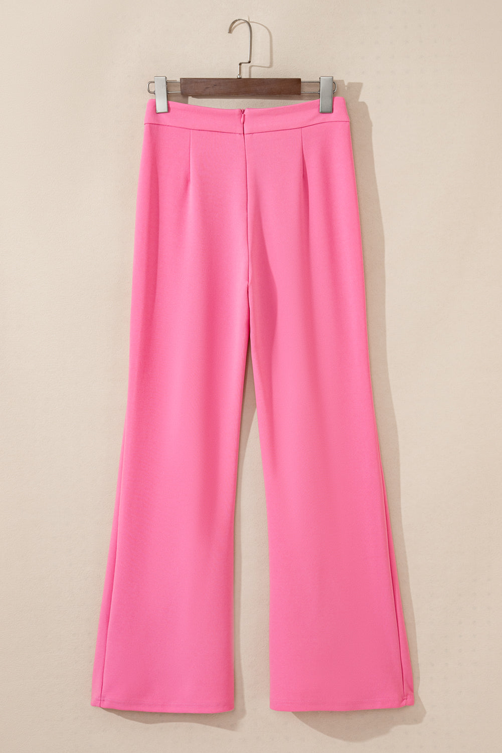 Sachet Pink High Waist Central Seam Flared Pants Pants & Culotte JT's Designer Fashion