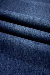 Sail Blue Mineral Wash Raw Hem High Waist Flared Jeans Jeans JT's Designer Fashion