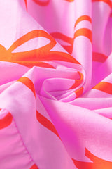 Rose Bow Tastic Clinched Waist Ruffled Plus Size Dress Plus Size Mini Dresses JT's Designer Fashion
