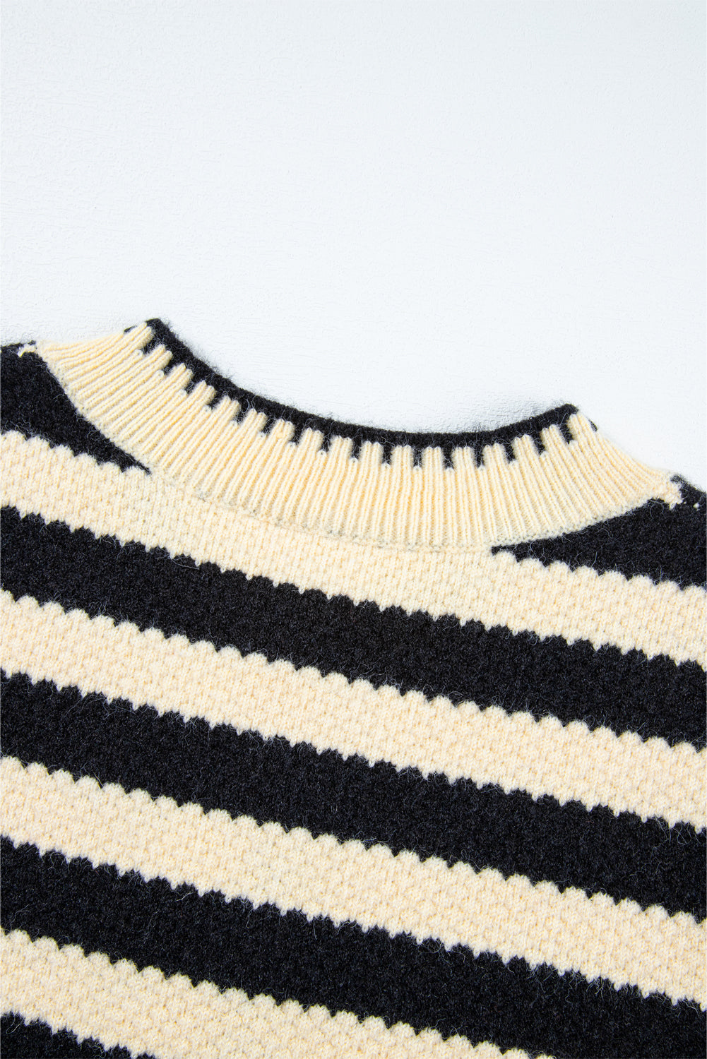 Apricot Stripe Chic Golden Button Cardigan Sweater Cardigans JT's Designer Fashion