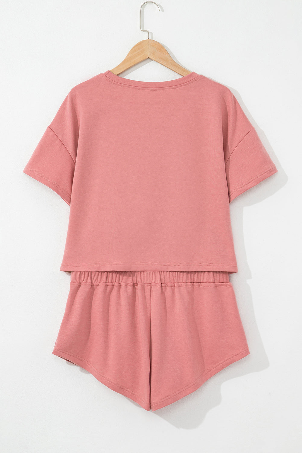 Blossom 2pcs Cropped Tee and Ruffle High Waist Skort Set Short Sets JT's Designer Fashion