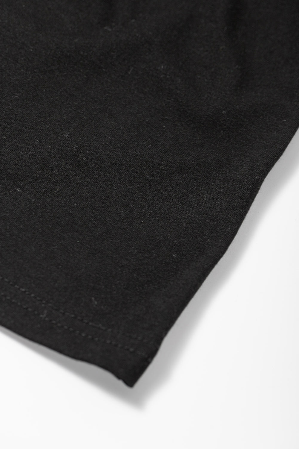 Black Notched Neck Pleated Puff Sleeve Shift T-shirt Dress T Shirt Dresses JT's Designer Fashion