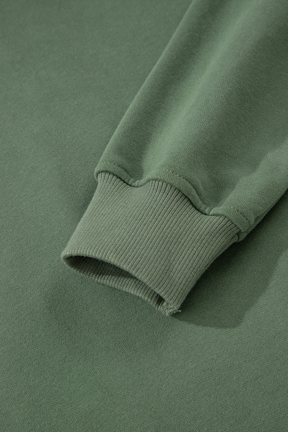 Mist Green Button Drawstring Hooded Pullover and Casual Short Set Short Sets JT's Designer Fashion