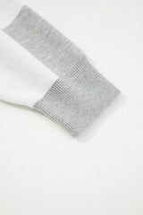 Gray Plus Size Checkered Pattern Button Polo Collar Split Sweater Plus Size Sweaters & Cardigans JT's Designer Fashion