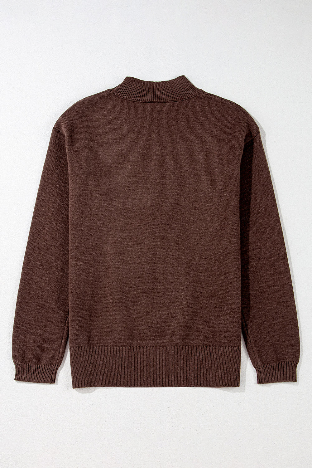 Coffee Western Howdy Boot Graphic High Neck Sweater Sweaters JT's Designer Fashion