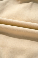 Parchment Two Tones Ribbon Bow Ruffle Sleeve Top Blouses & Shirts JT's Designer Fashion