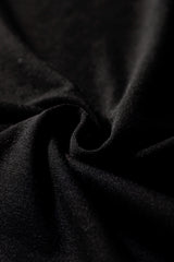 Black Peekaboo Wide Leg Square Neck Sleeveless Jumpsuit Jumpsuits & Rompers JT's Designer Fashion