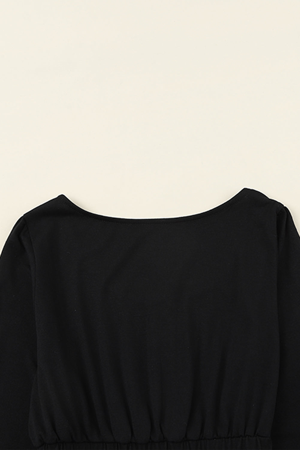 Black Button Up High Waist Long Sleeve Dress Midi Dresses JT's Designer Fashion