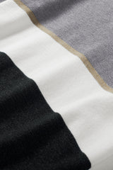Gray Colorblock V Neck Sweater Sweaters & Cardigans JT's Designer Fashion
