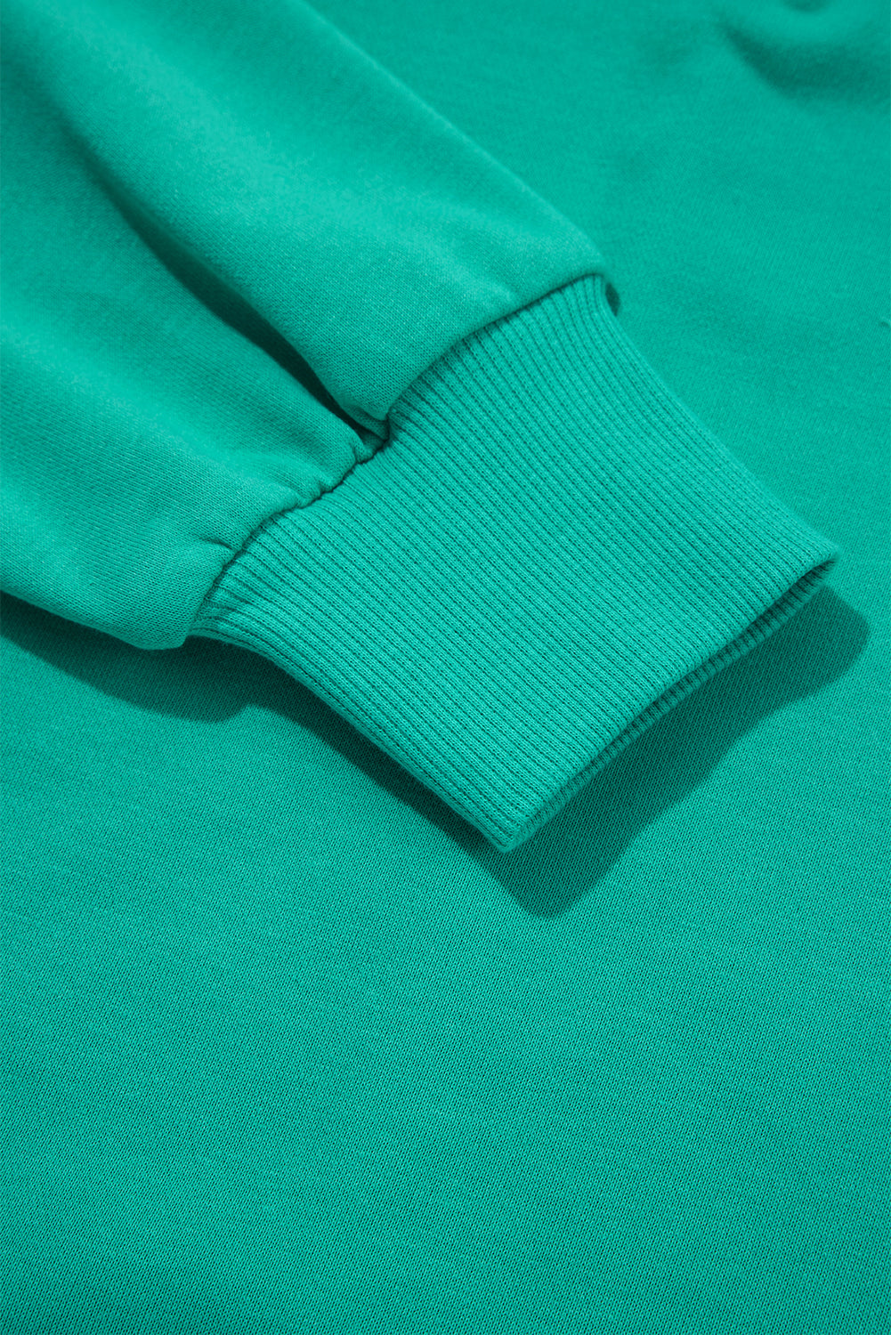 Dark Green Colorblock Trim V Neck Pullover Top and Shorts Set Short Sets JT's Designer Fashion