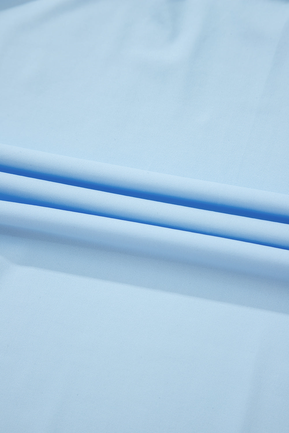 Sky Blue Drawstring High Waist Lined Tennis Skorts Skirts & Petticoat JT's Designer Fashion