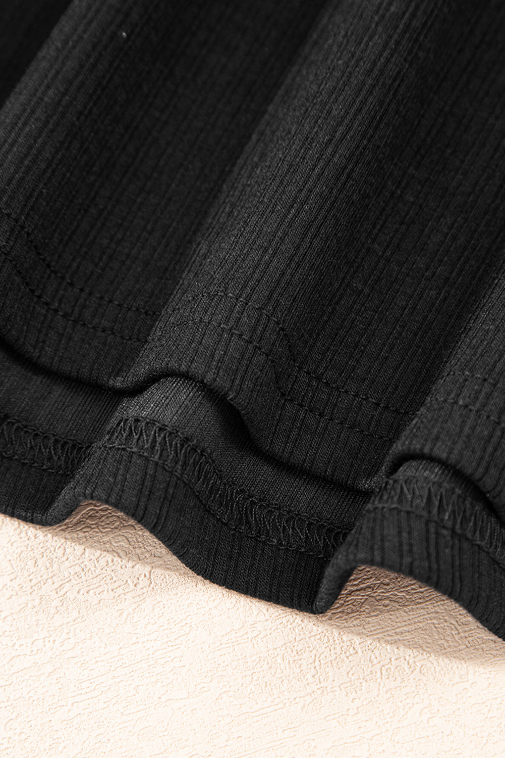 Black Flower Applique Mesh Long Sleeve V Neck Blouse Blouses & Shirts JT's Designer Fashion