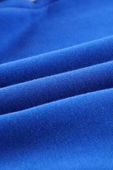 Blue Zip-up Hoodie Jacket Sweatshirts & Hoodies JT's Designer Fashion