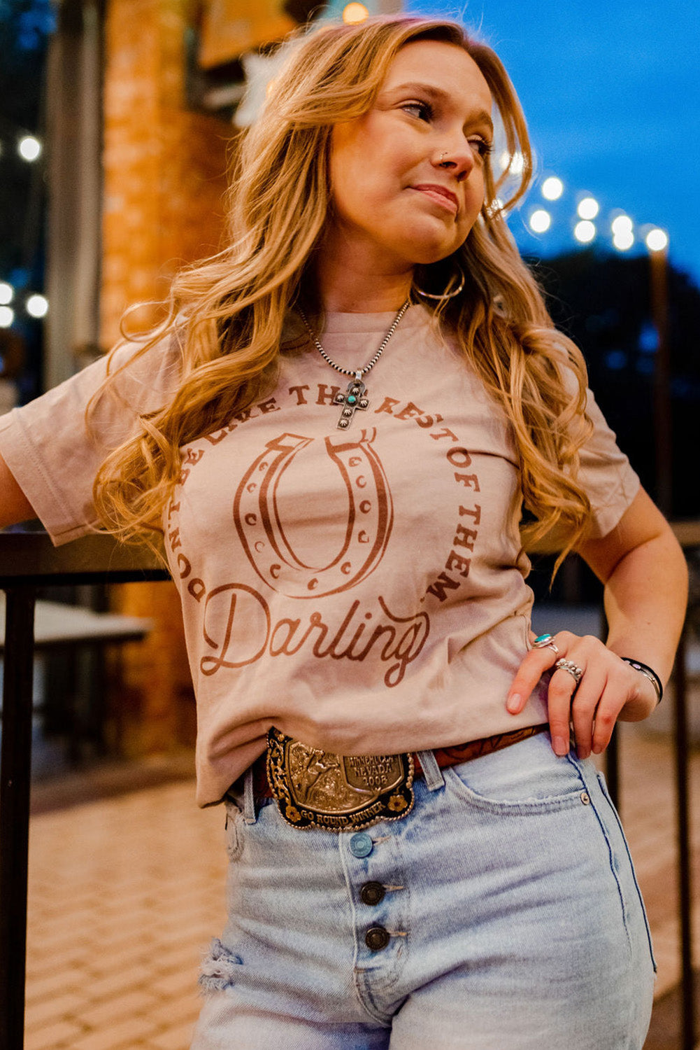 Khaki DO NOT BE LIKE THE REST OF THEM Darling Graphic Tee Graphic Tees JT's Designer Fashion