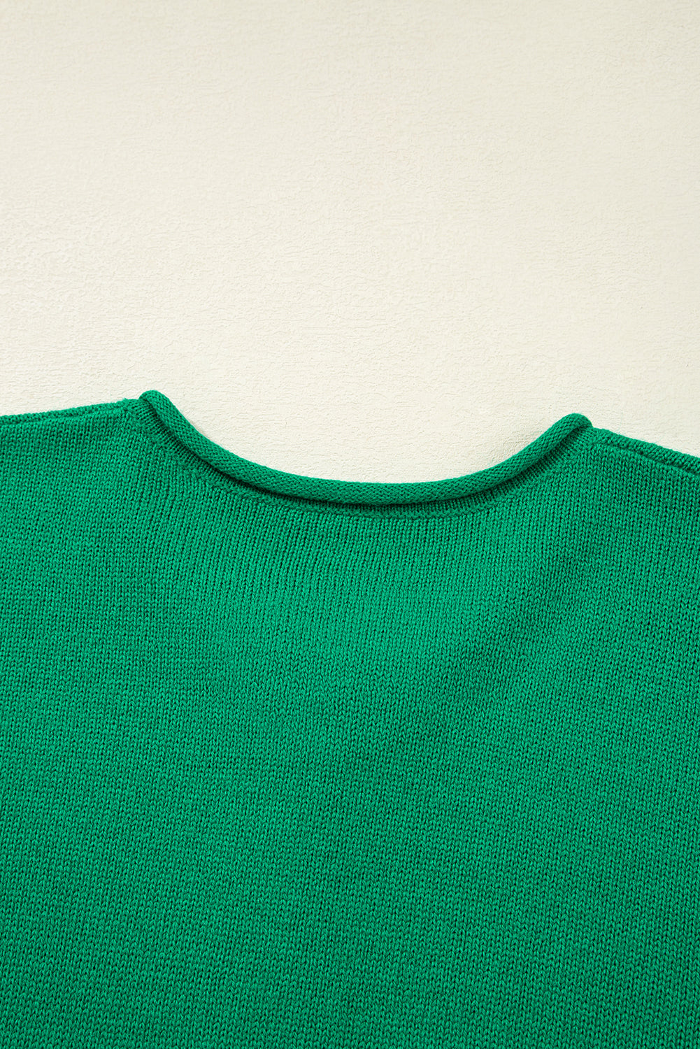 Bright Green Solid Color Knit Button Drop Shoulder Sweater Cardigan Cardigans JT's Designer Fashion