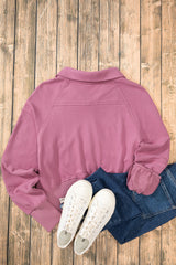 Valerian Quarter Zip Stand Neck Kangaroo Pocket Sweatshirt Sweatshirts & Hoodies JT's Designer Fashion