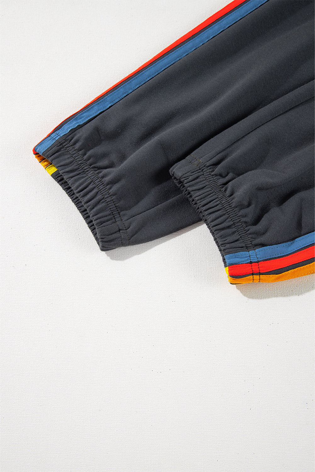 Dark Grey Counting Rainbows High Waist Sweatpants Pants & Culotte JT's Designer Fashion