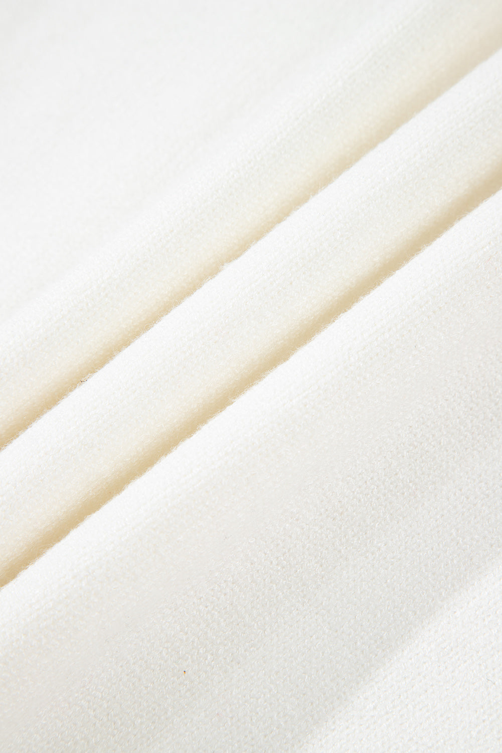 White Ethnic Geometric Colorblock Print Drop Shoulder Sweater Sweaters JT's Designer Fashion