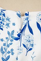 Sky Blue Floral Print Sweetheart Neck Plus Size Midi Dress Plus Size Midi Dresses JT's Designer Fashion