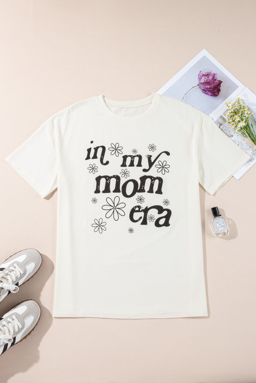 Jet Stream In My mom Era Graphic Loose Casual Tee Graphic Tees JT's Designer Fashion