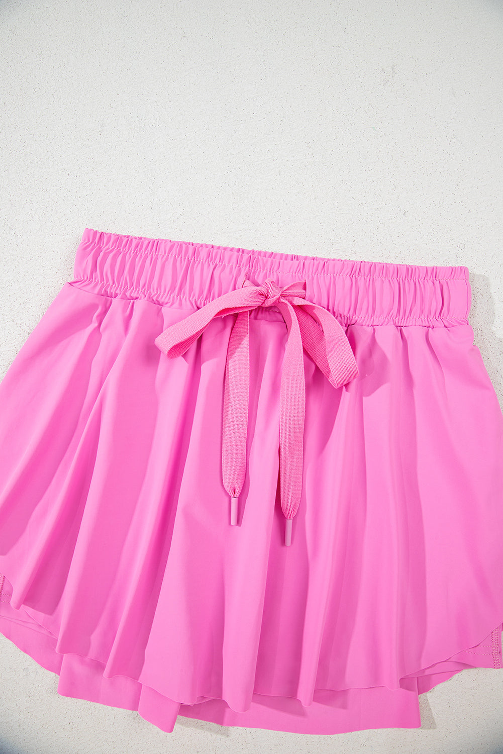 Bonbon Drawstring High Waist Lined Tennis Skorts Skirts & Petticoat JT's Designer Fashion