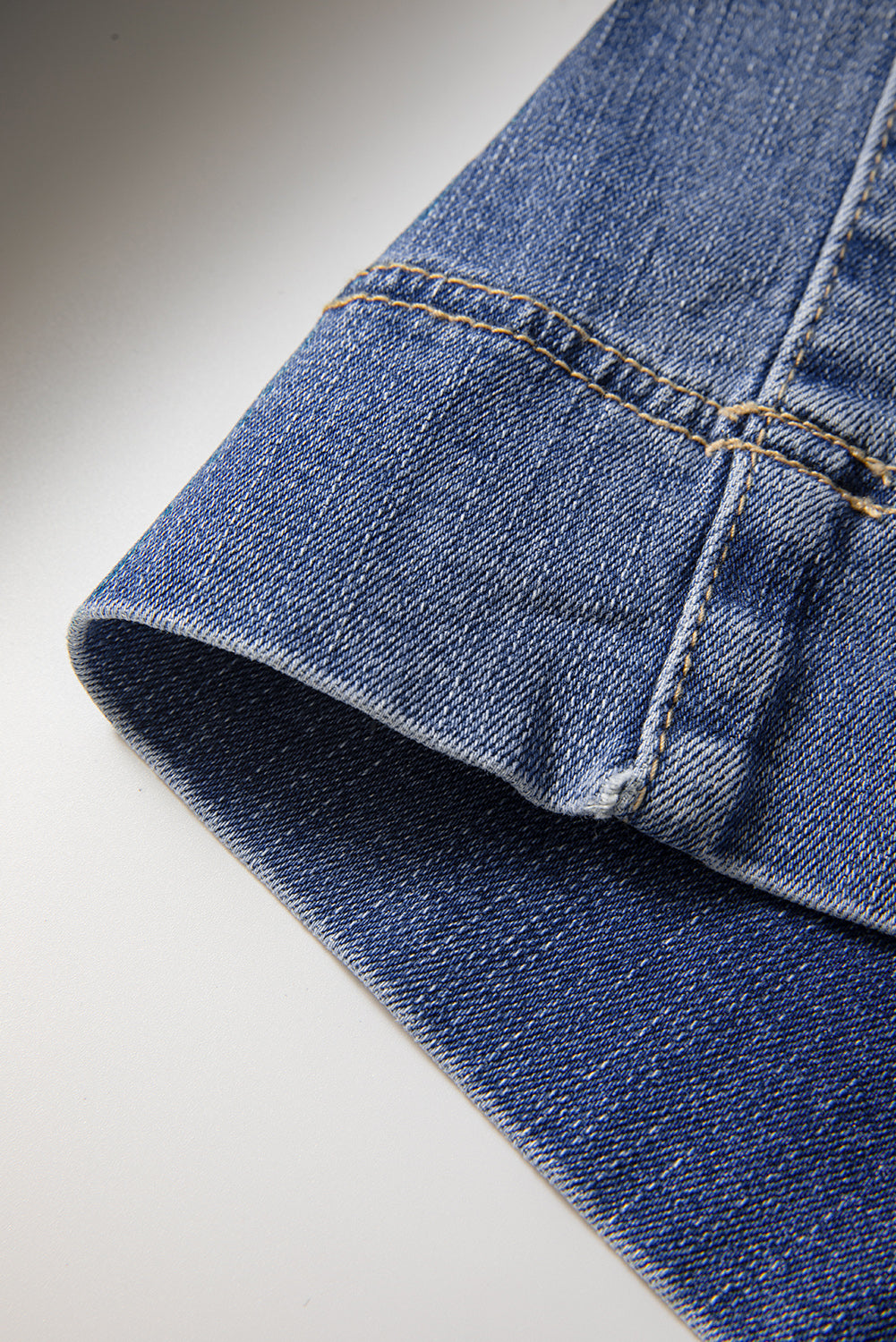 Ashleigh Blue Mineral Wash High Waist Bell Bottom Crop Jeans Jeans JT's Designer Fashion