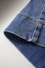 Ashleigh Blue Mineral Wash High Waist Bell Bottom Crop Jeans Jeans JT's Designer Fashion