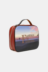 Nicole Lee USA Printed Handbag with Three Pouches Handbags JT's Designer Fashion