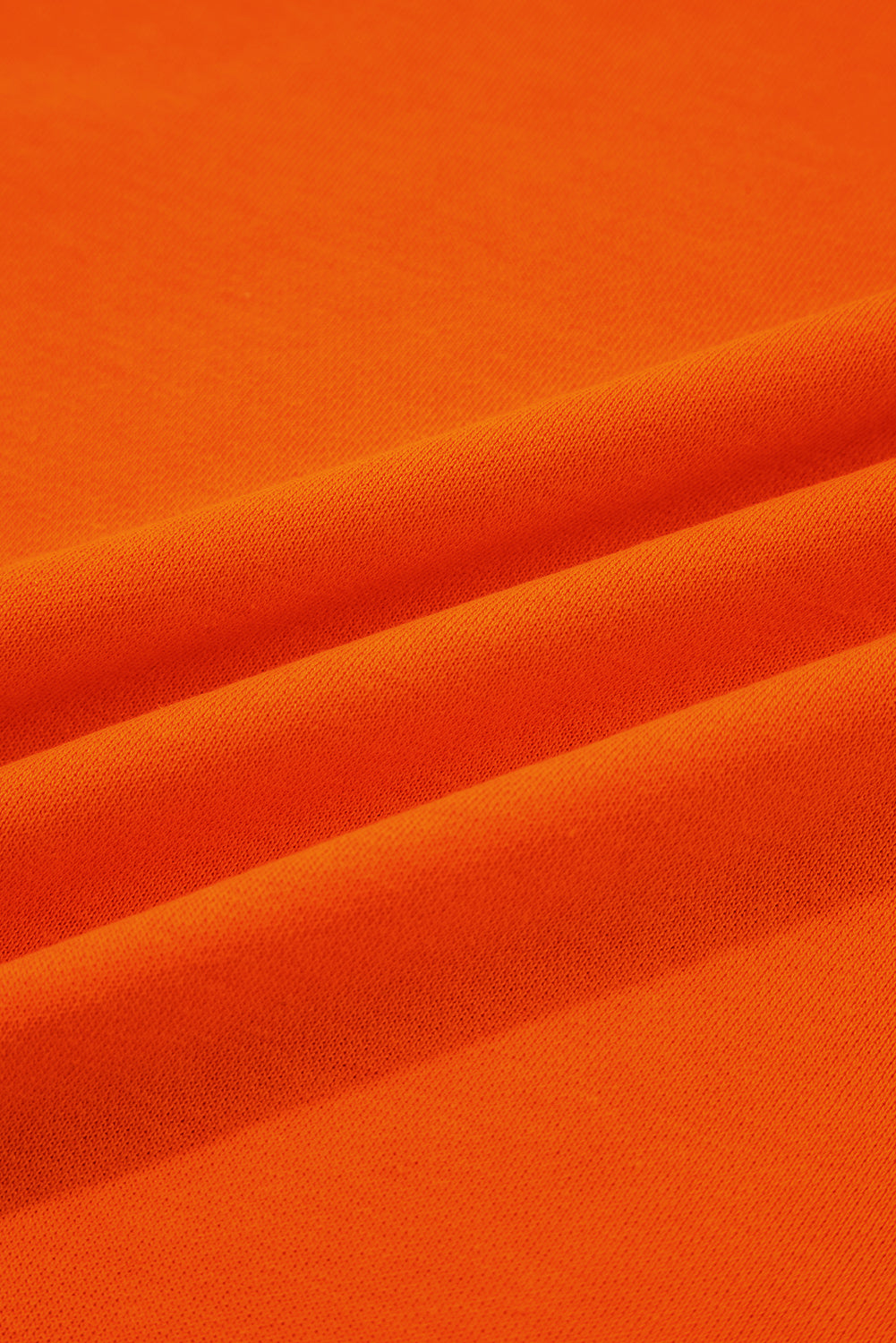 Orange Varsity Striped Sleeve Drop Shoulder Sweatshirt and Short Set Short Sets JT's Designer Fashion