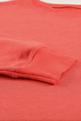 Plain Crew Neck Pullover Sweatshirt Sweatshirts & Hoodies JT's Designer Fashion